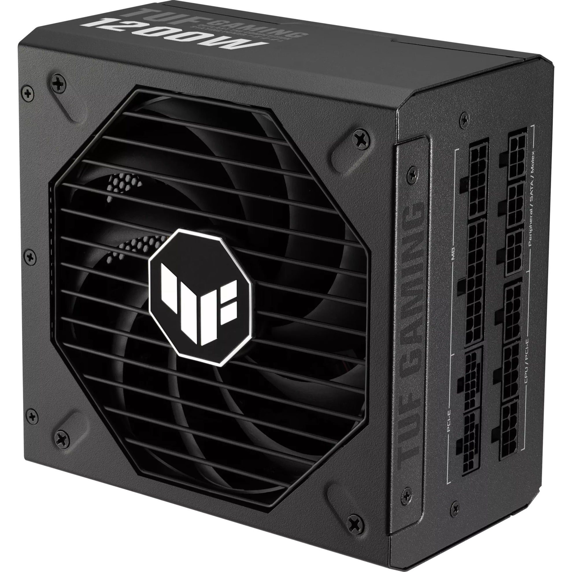 Asus tuf gaming gold modulaire 1200 watt voeding (zwart, 2x 12v-2x6, 3x pcie)