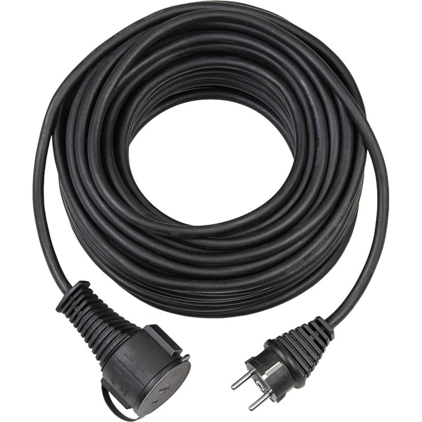 Brennenstuhl bremaxx® verlengkabel (25 m kabel, voor kortstondig gebruik buitenshuis ip44) 25 m zwart