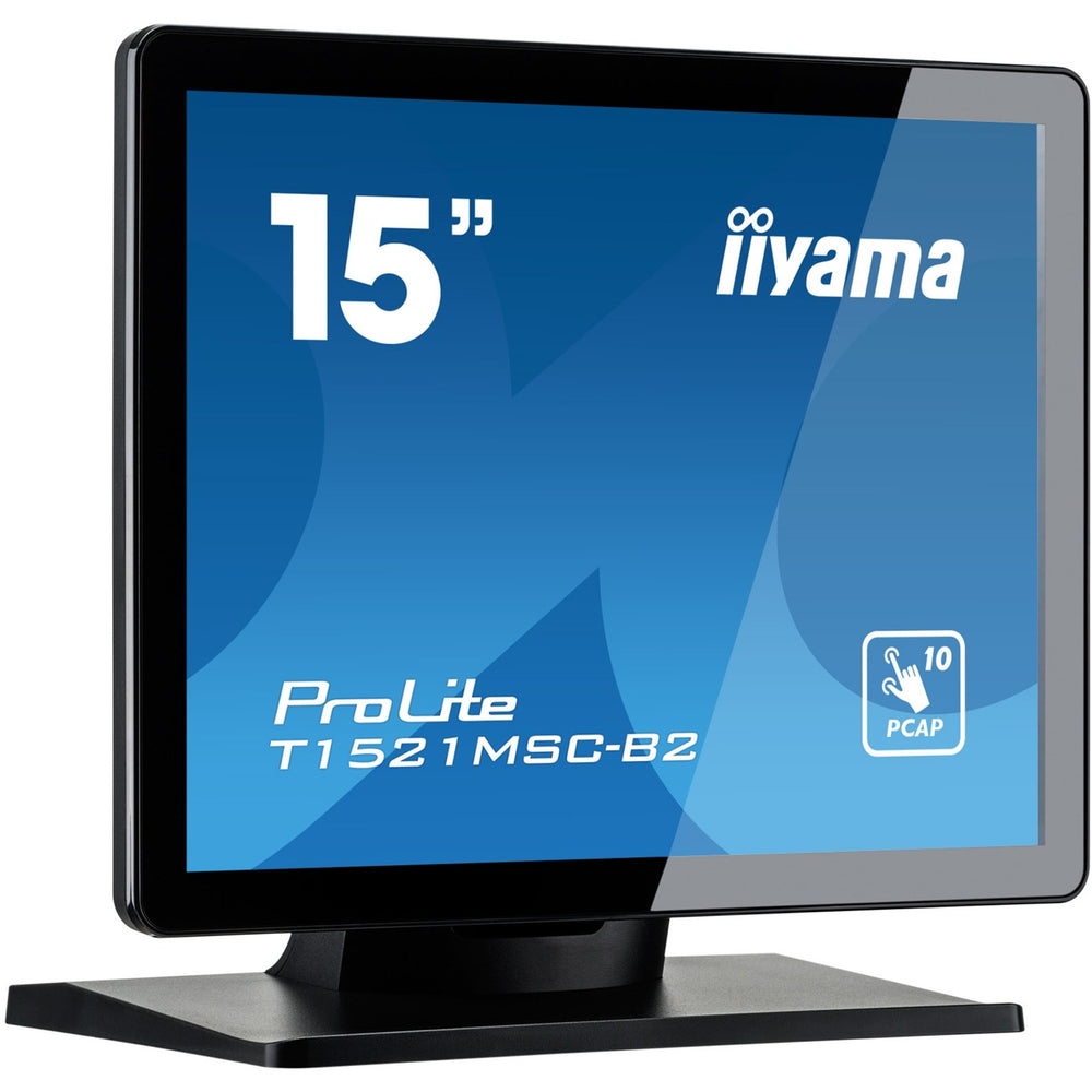 Iiyama prolite t1521msc-b2 15 touchscreen monitor (zwart, hdmi, vga, usb-b)
