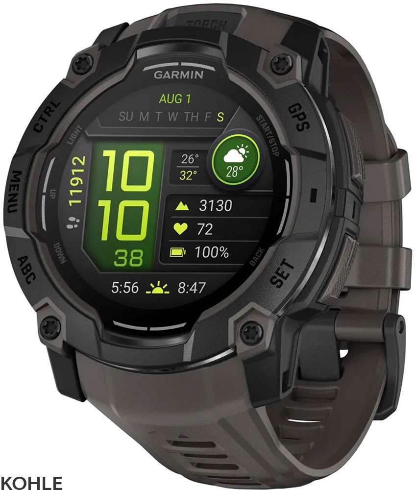 Garmin instinct® 3 amoled 50mm - gps multisport smartwatch