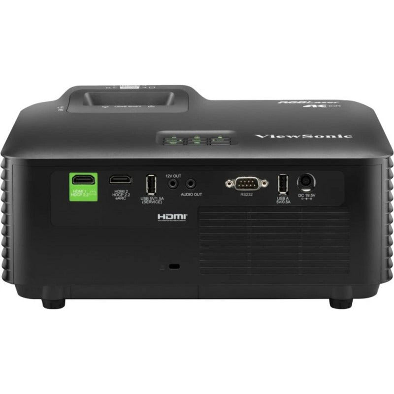 Viewsonic lx700-4ke rgb 4k hdr laser thuisbioscoop projector (zwart, 5200 rgb-laserlumen)