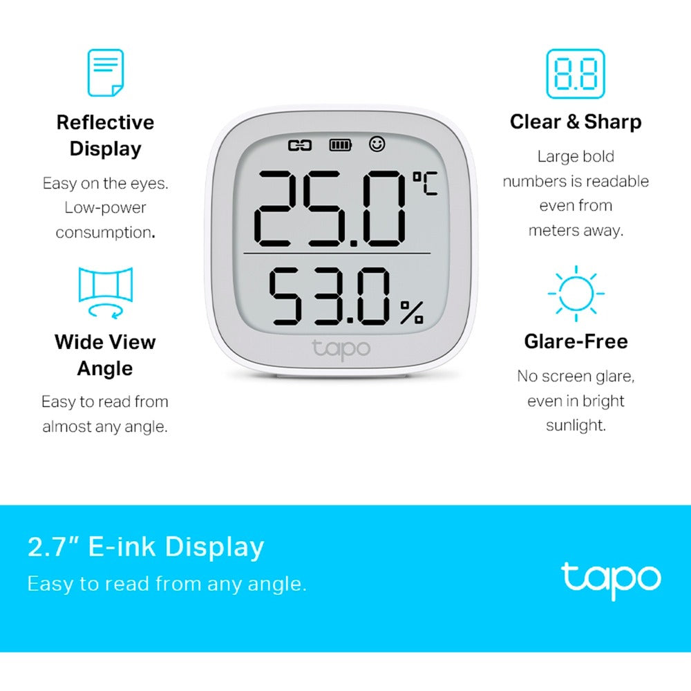 TP-Link TP-Link Tapo T315 slanke temperaturen en fotografiesmonit