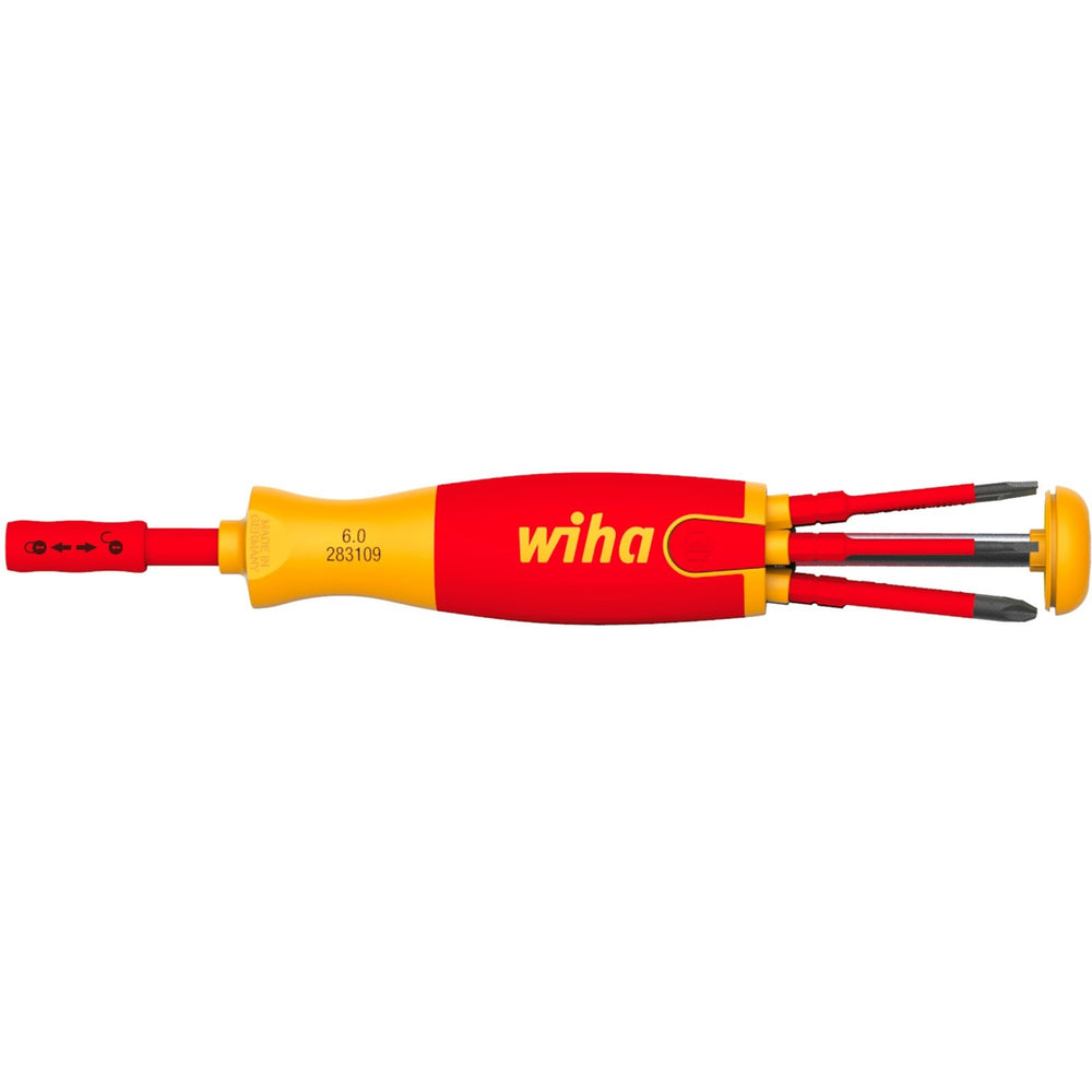 Wiha Wiha Schroevendraaier met bitmagazijn Liftup elektrisch