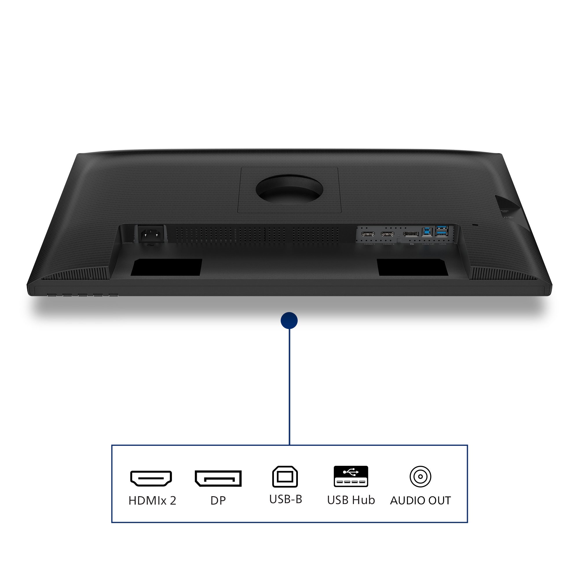 Philips 27b2n3500j 27 monitor (zwart, 120 hz, hdmi, displayport, audio, usb-hub)