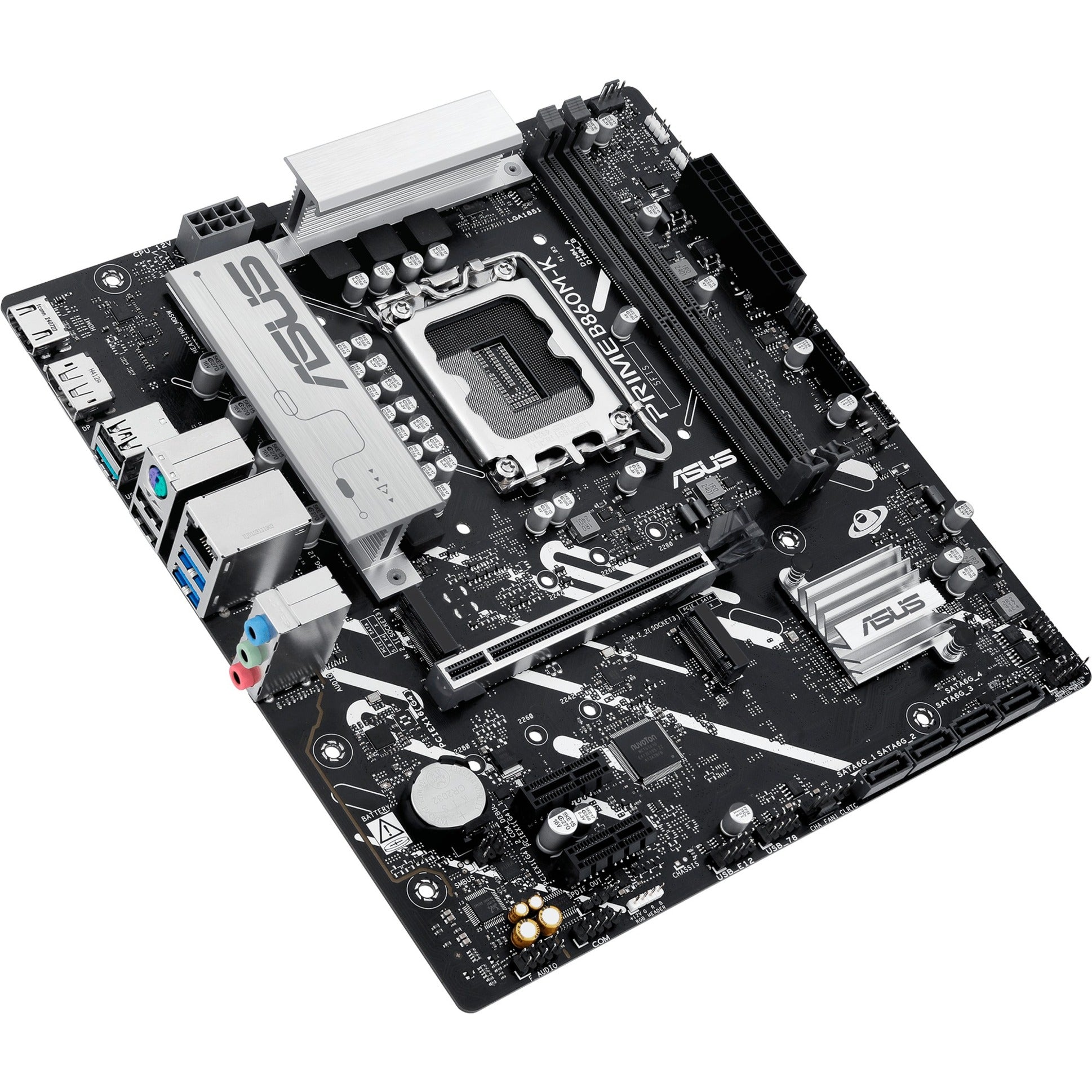 Asus prime b860m-k socket 1851 moederbord (2.5 gb-lan, sound, µatx)