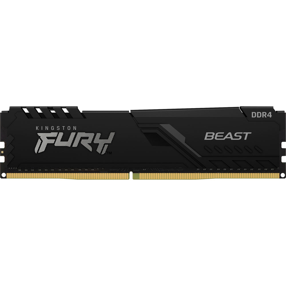 Kingston fury beast 32 gb ddr4-3200 (1x 32 gb) werkgeheugen (zwart, kf432c16bb 32, xmp 2.0)
