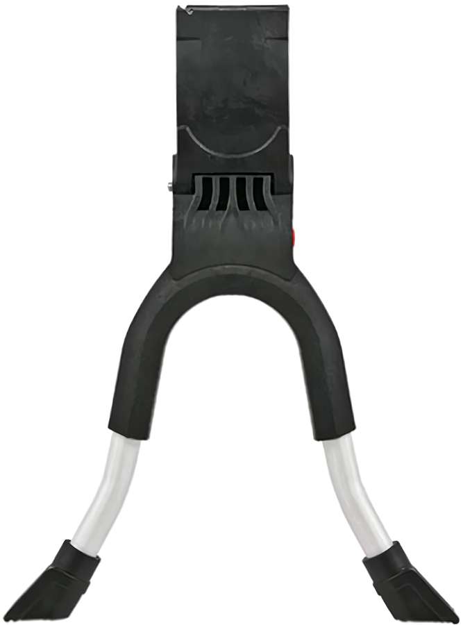 Hebie middenstandaard dubbel rex 28 29cm m10 zwart tour