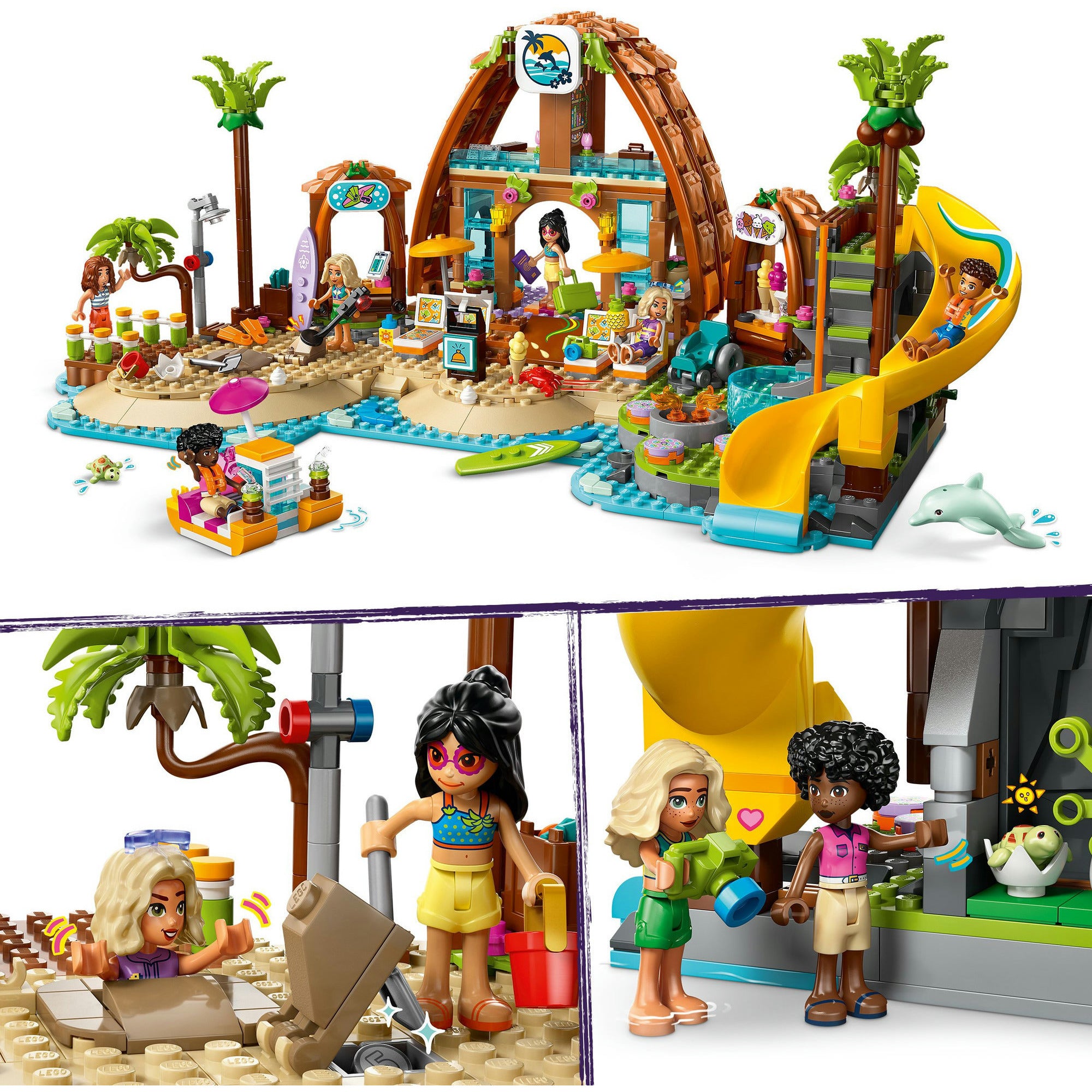 Lego ® friends strandresort, bouwset - 42673