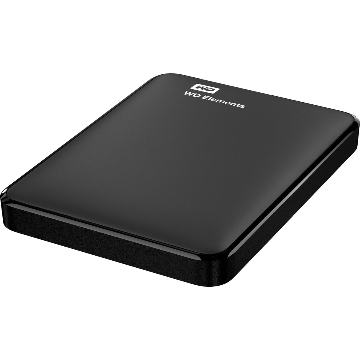 WD Elements Portable 1TB External Hard Drive (Black, BUZG0010BBK-WESN, Micro-USB-B 3.2 (5 Gbit/s))