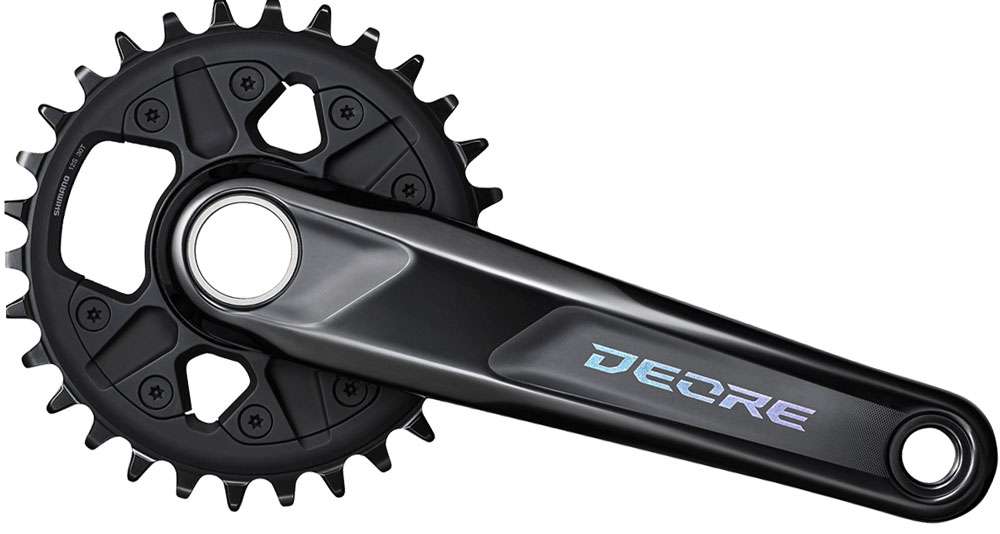 Shimano deore fc-m6120-1 boost 12-speed crank 30t