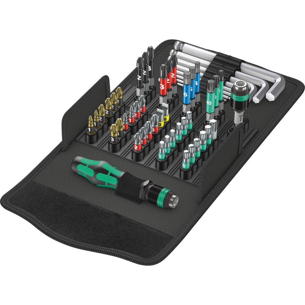 Wera kraftform kompakt 100 gereedschapsset (52-delig)