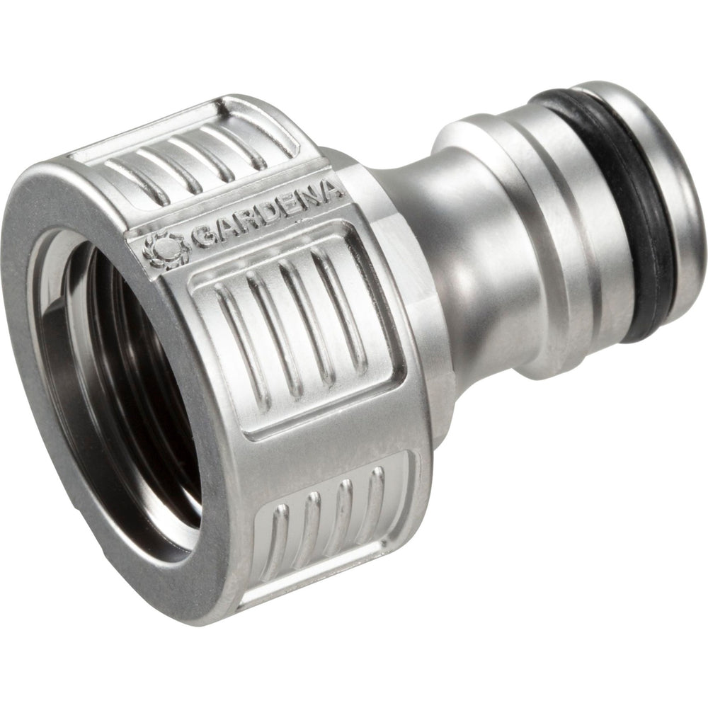 Gardena premium kraanstuk 21 mm (g 1 2 ) (zilver, 18240-20)
