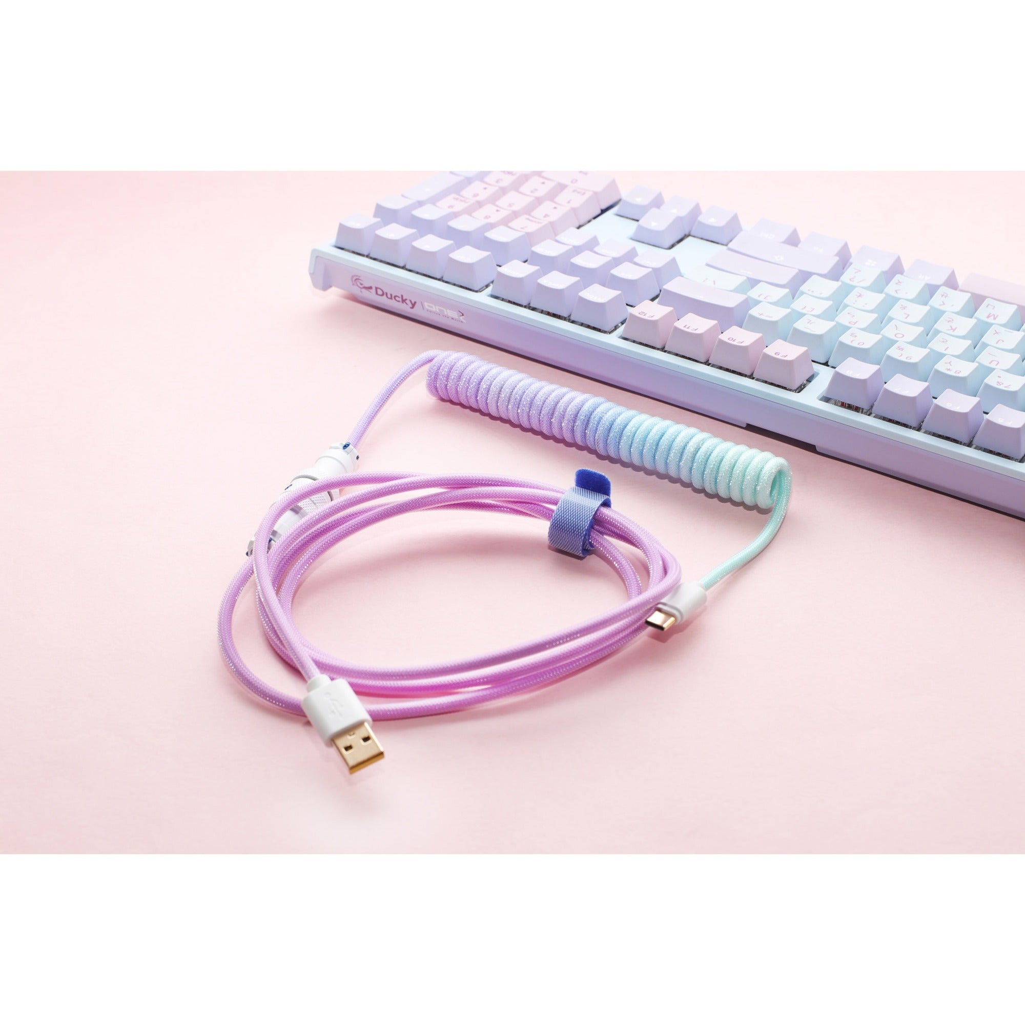 Ducky Ducky spiraalkabel V2 Azure