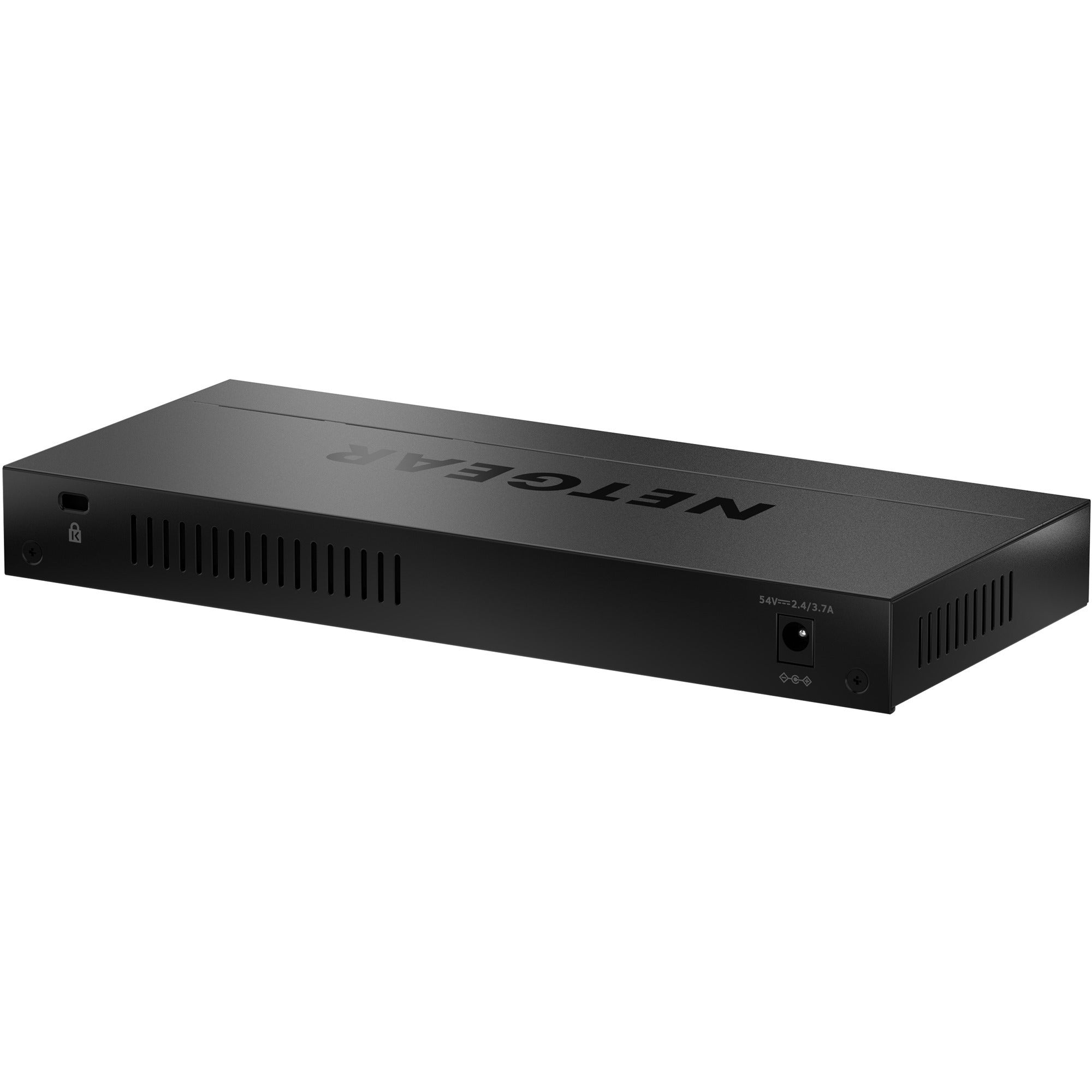 Netgear gs310tpv2 switch (zwart, 55w poe budget)