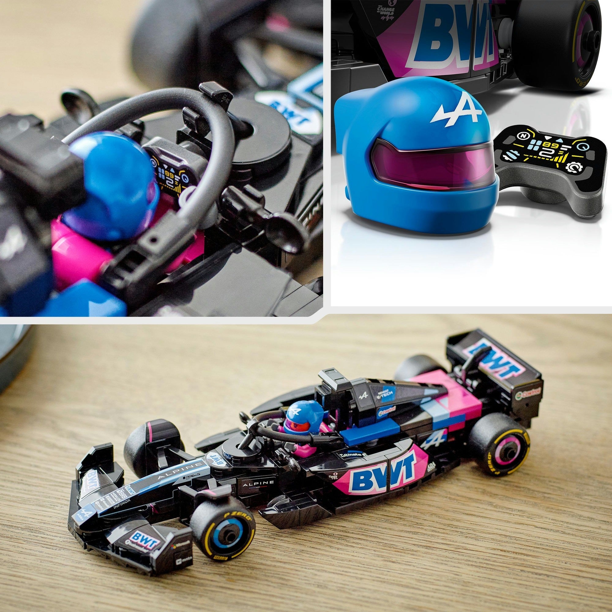 Lego speedkampioenen 77248 bwt alpine f1 team a524 racewagen