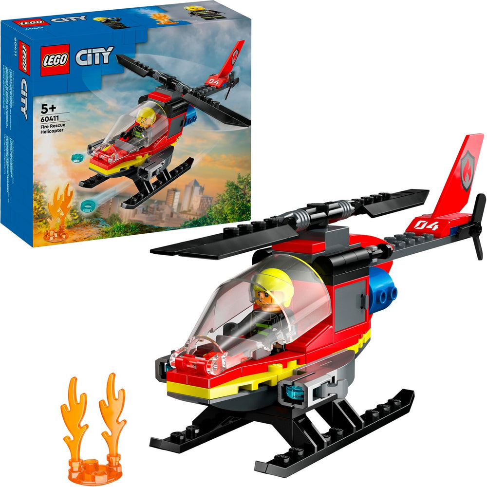 Lego city 60411 brandweerhelikopter
