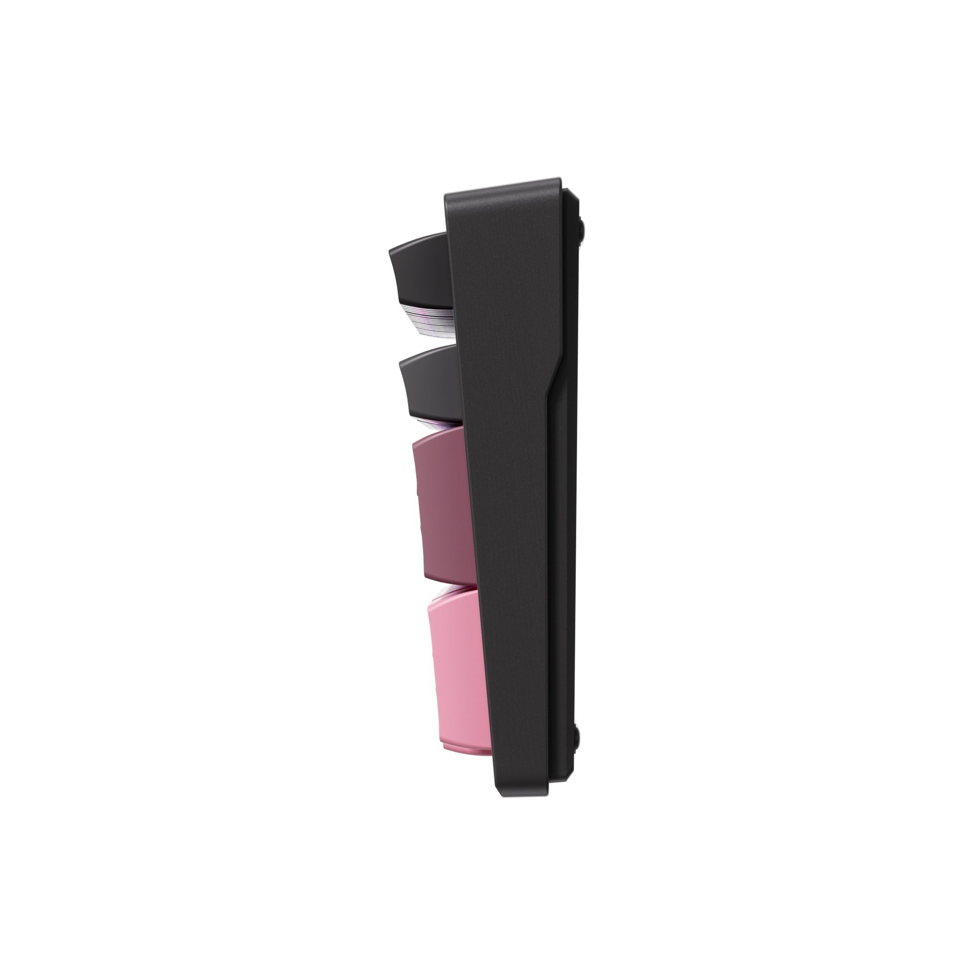 Mchose g98 pro black pink cabbage tofu v2 wireless tri-mode custom mechanical rgb gaming toetsenbord (zwart, us lay-out (qwerty), ktt cabbage tofu v2, rgb, hot swap, side engraved pbt, draadloos | bluetooth | usb-c)