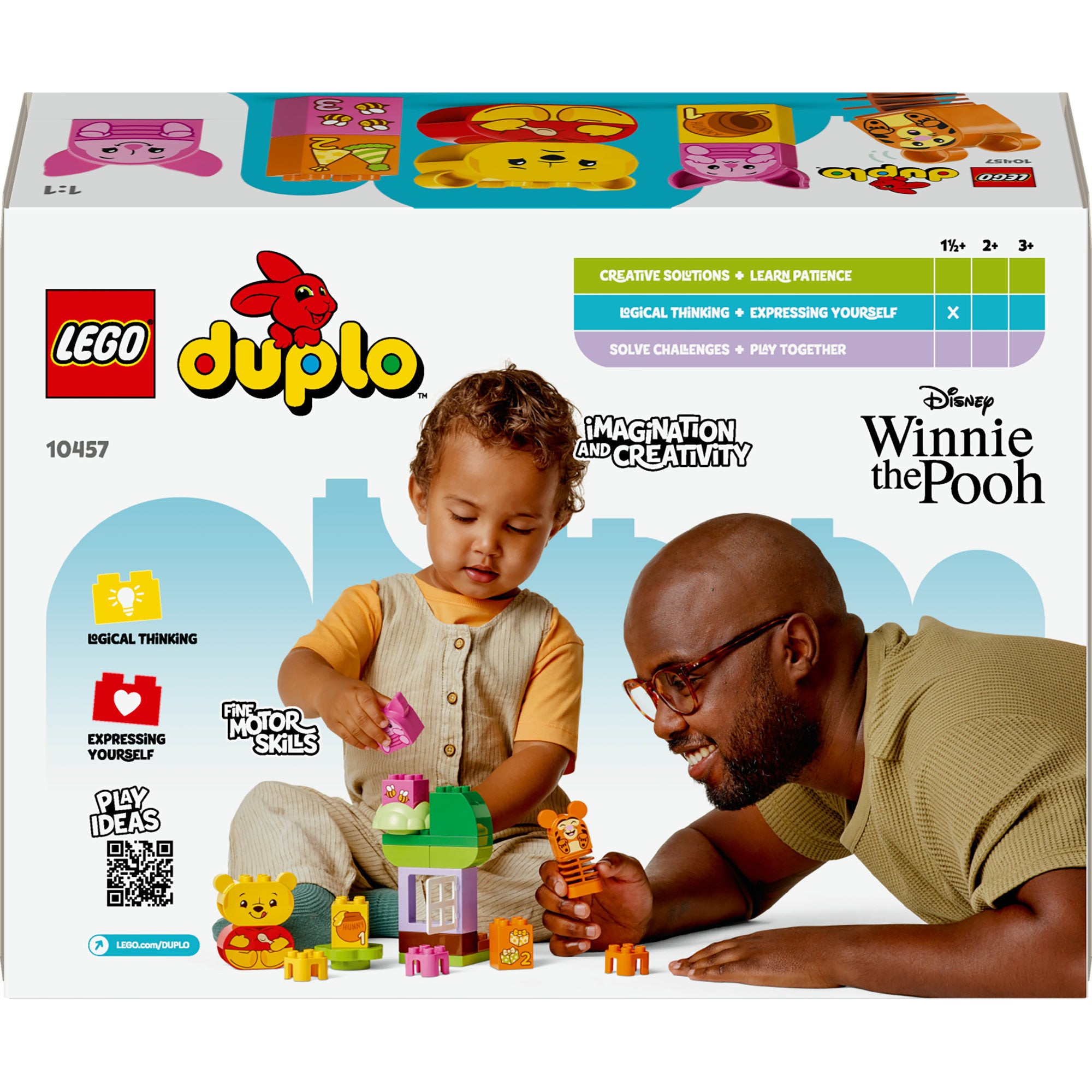 Lego duplo disney - het verjaardagsfeest van winnie de poeh constructiespeelgoed (10457)