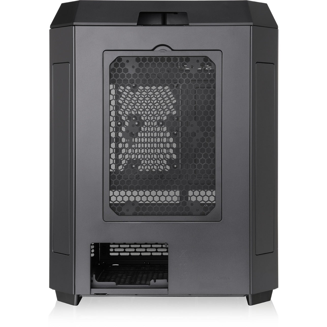 Thermaltake the tower 600 midi tower behuizing (zwart | 4x usb-a | 1x usb-c | tempered glass)