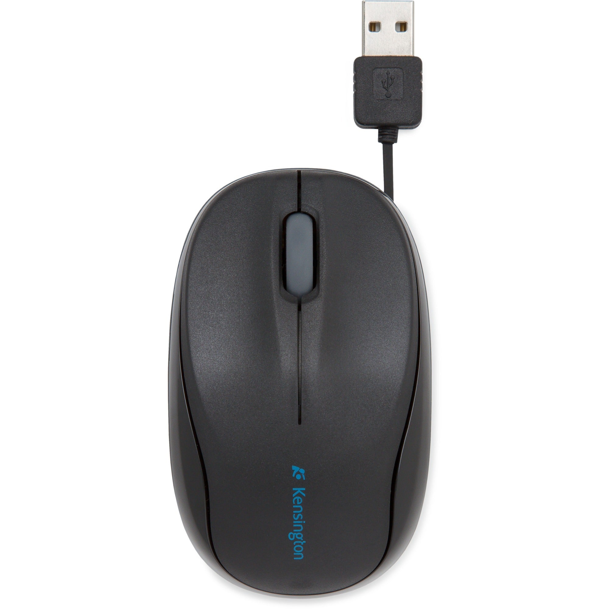 Kensington pro fit intrekbare mobiele muis (zwart, 1000dpi)