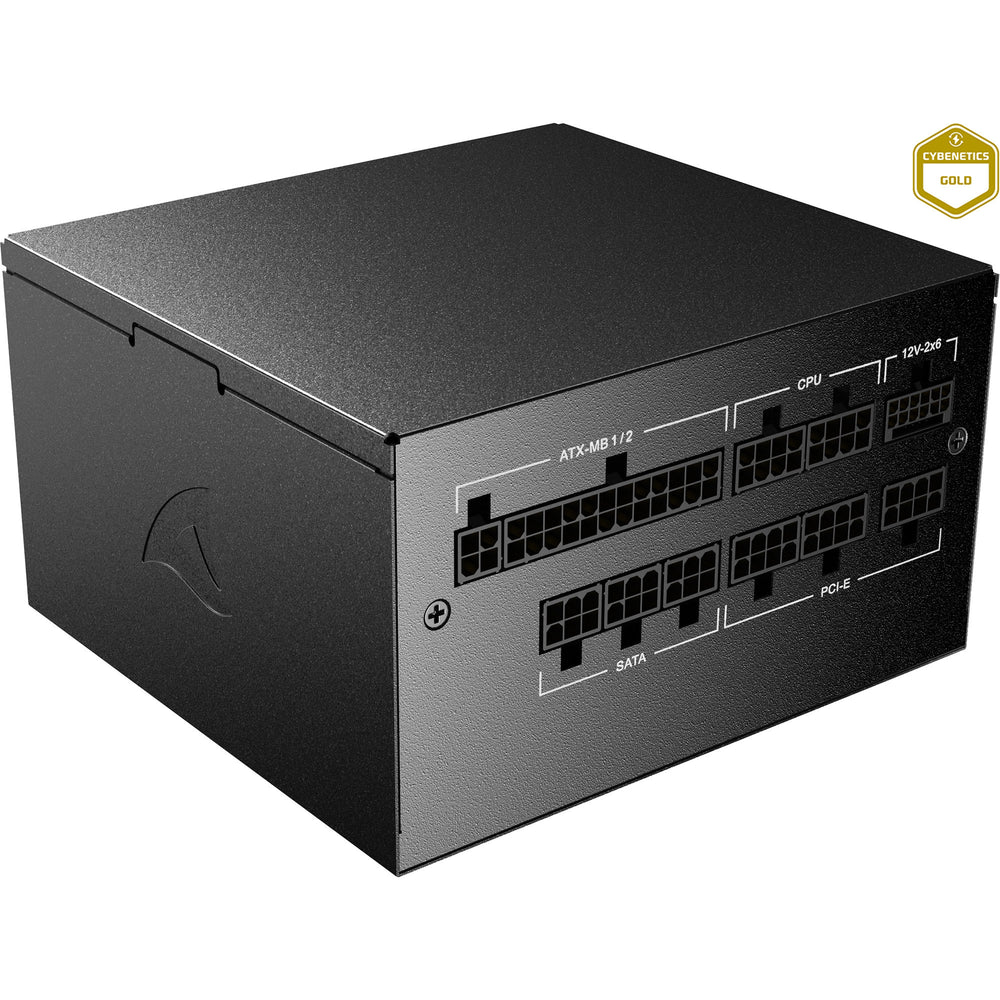 Sharkoon rebel p20 gen2 modulaire 750 watt voeding (zwart, 1x 12v-2x6, 3x pcie)