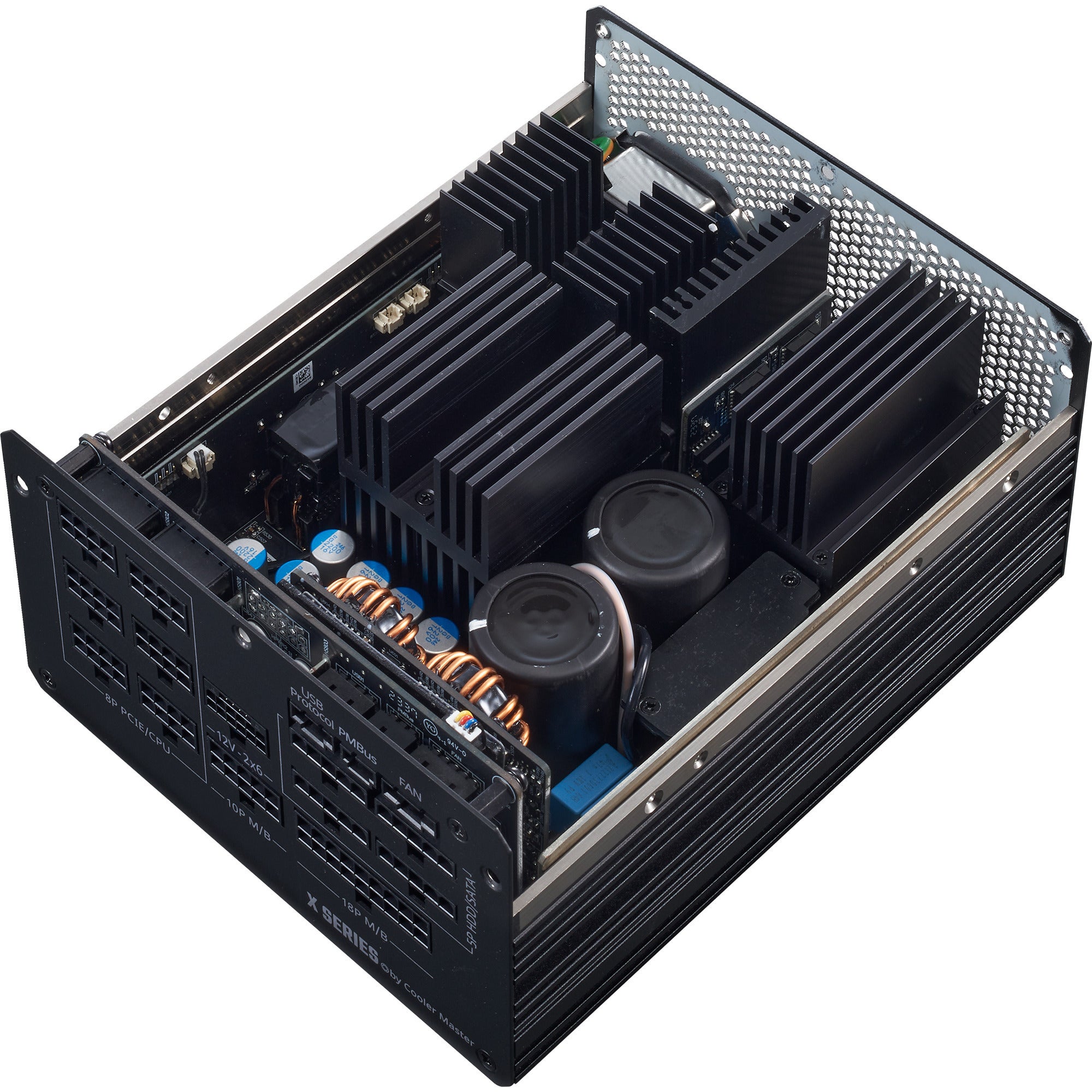Cooler master , 1100 watt voeding (zwart)