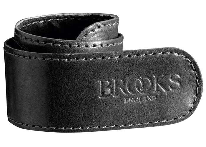 Brooks Broekklem leer zwart