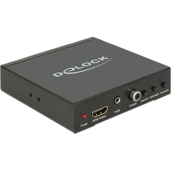 Delock converter scart hdmi > hdmi scaler (zwart)