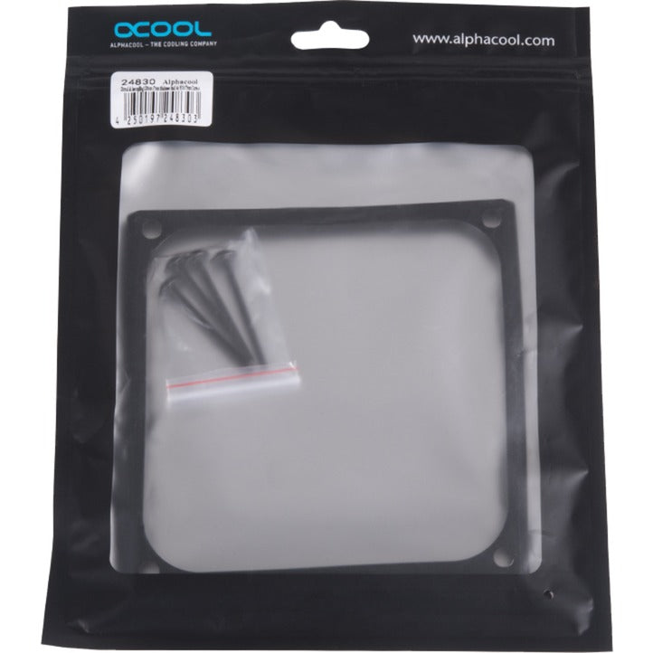 Alphacool shroud decoupling 120mm (7mm thick) inbouwframe (zwart)