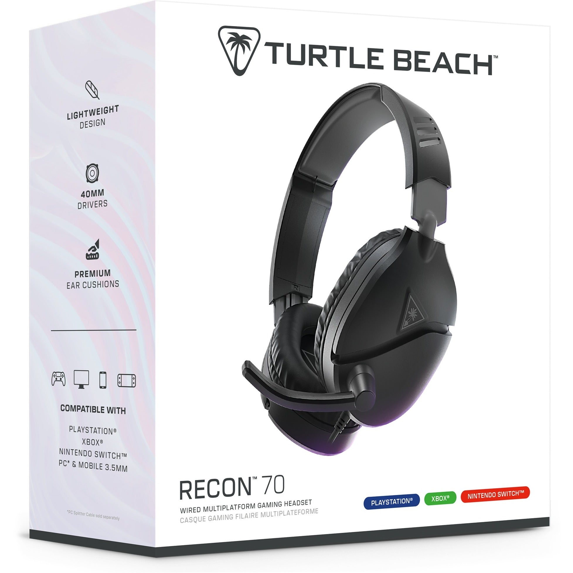 Turtle Beach Ear Recon 70P Zwart (2024)