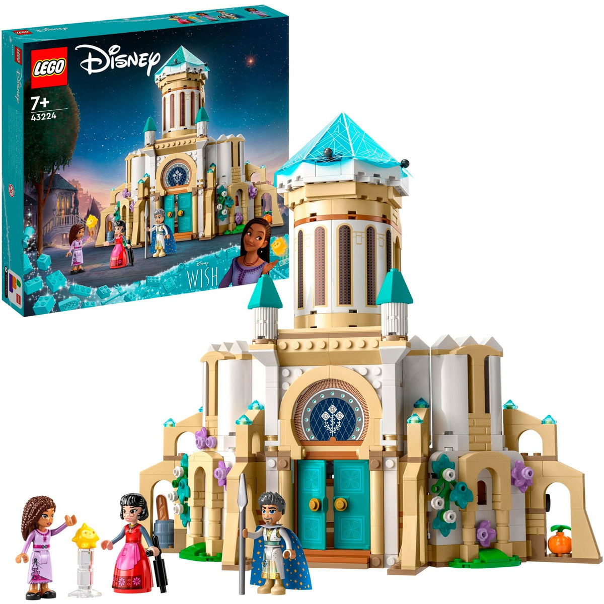 Lego disney princess 43224 het kasteel van koning magnifico