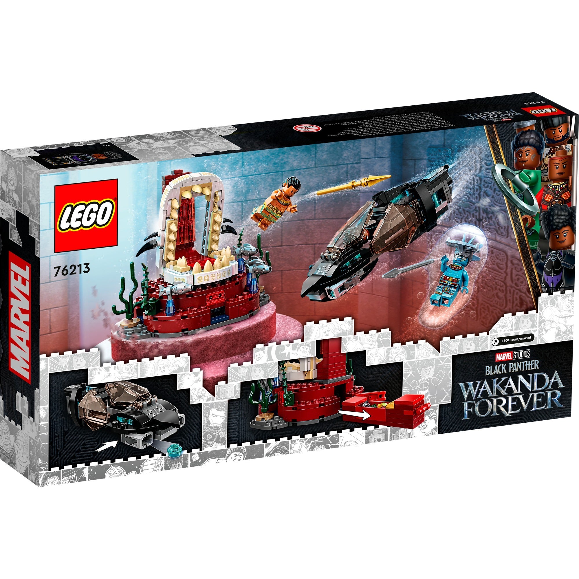 LEGO Marvel Super Heroes 76213 Koning Namor's Troonzaal