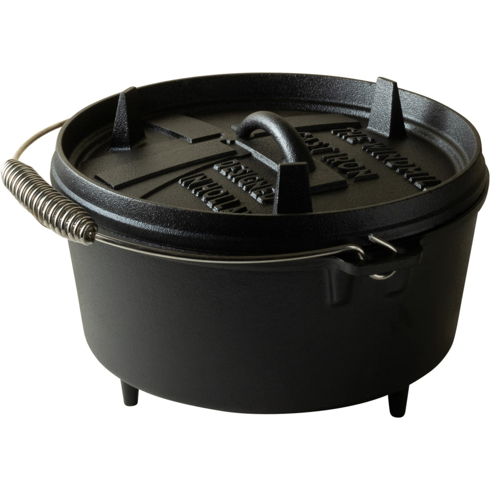 The windmill dutch oven 4,5 qt kookpan (zwart, ø 25.5 cm | 3.8 liter)