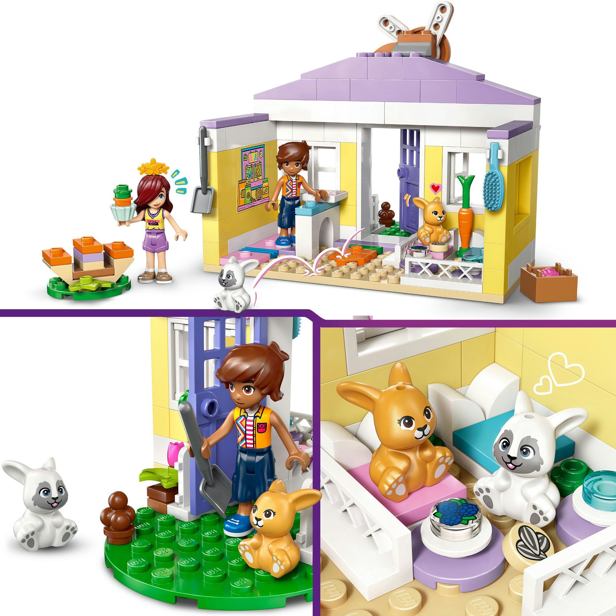 Lego friends 42679 - heartlake city konijnenhotel
