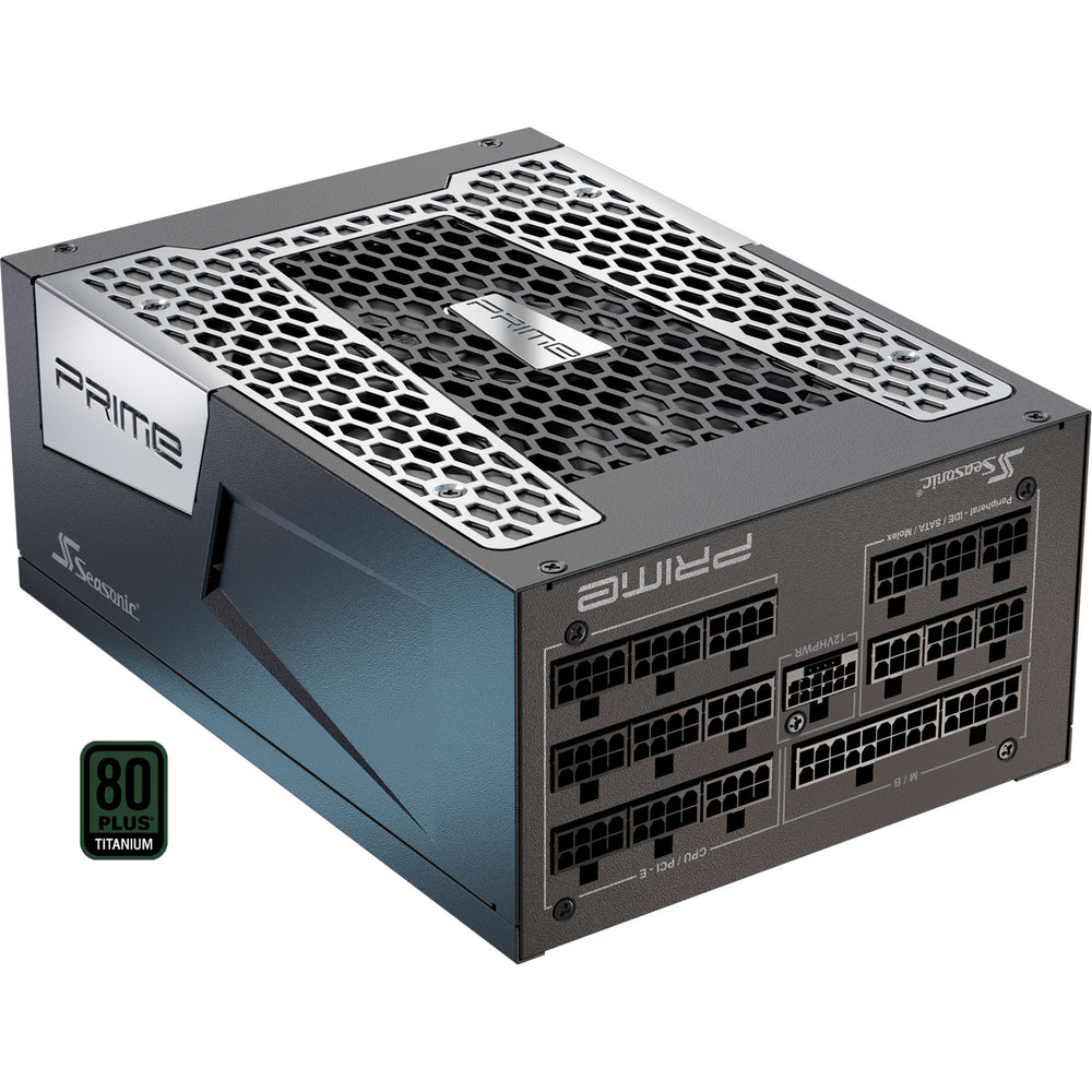 Seasonic prime tx-1300 modulaire 1300 watt voeding (zwart, 1x 12vhpwr, 6x pcie)