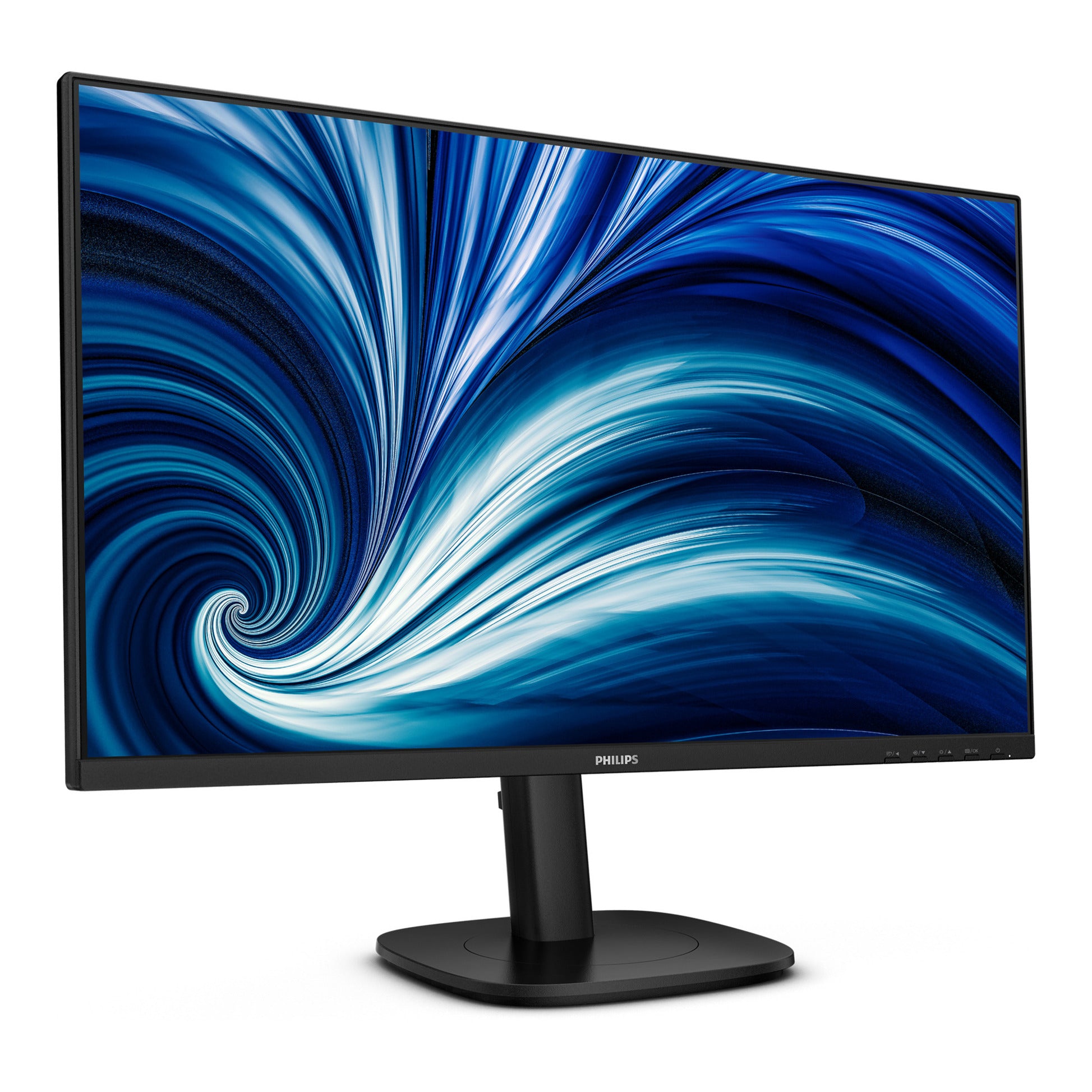 Philips 27b2n3500j 27 monitor (zwart, 120 hz, hdmi, displayport, audio, usb-hub)