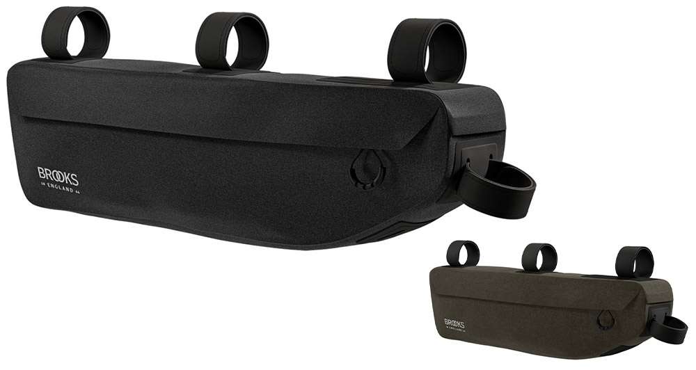 Brooks Scape Frametas - waterdichte fietstas - zwart - bikepacking - unisex