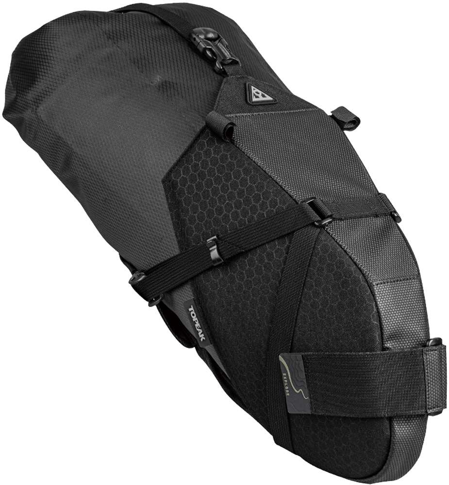 Topeak BackLoader X - Zadeltas, 10L, Unisex, Fiets, Zwart
