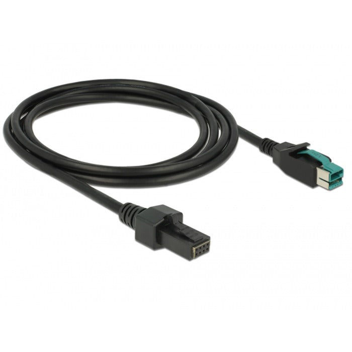 DeLOCK DeLOCK PoweredUSB kabel mannelijk 12 V > 2 x 4 pin mannelijk voor P