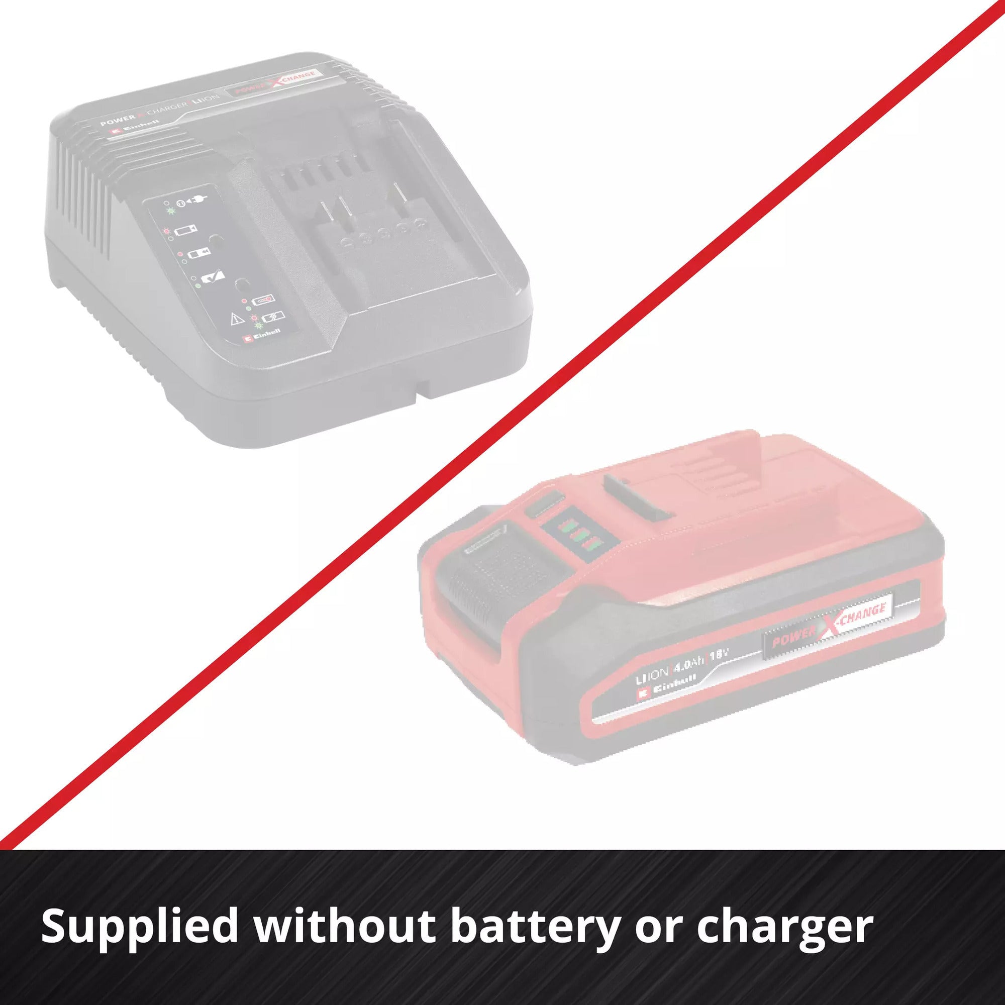 Einhell accu telescoop heggenschaar gp-hh 18 50 li t bl-solo (rood zwart, accu en oplader niet inbegrepen)