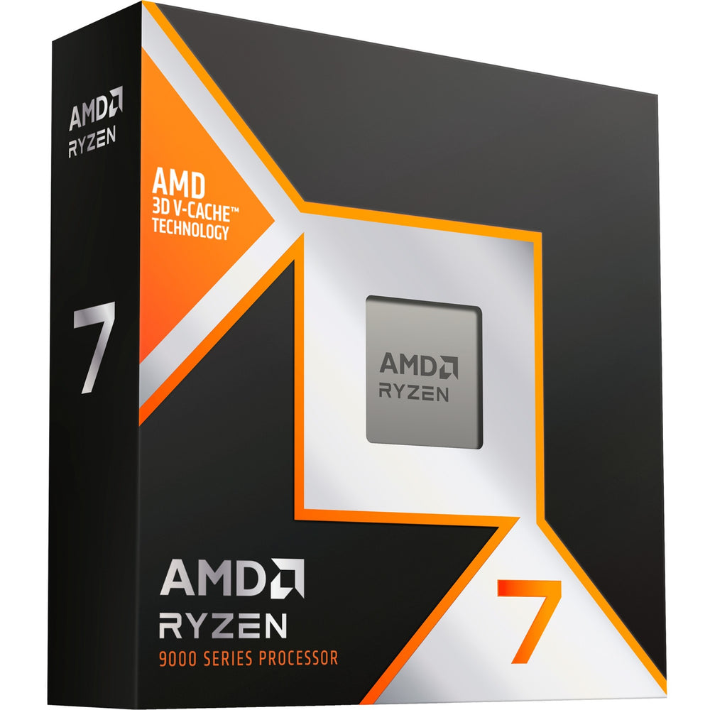 AMD 100-100001084wof Ryzen 7 9800x3D CPU, AM5, 8C 16T, 4,7 5,2 GHz, 96 MB, 120 W, in de doos