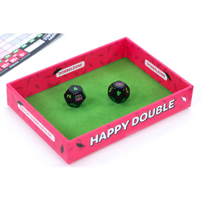 999games 999 games happy double dobbelspel (nederlands, 2 - 8 spelers, 20 minuten, vanaf 8 jaar)