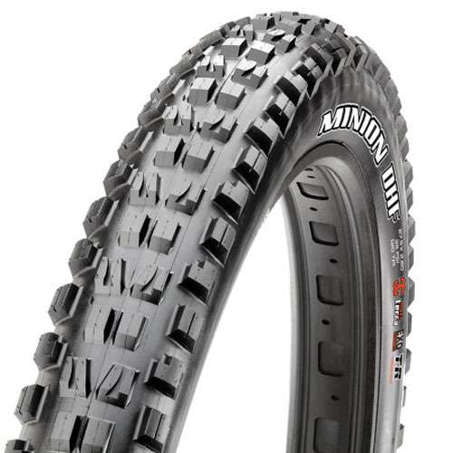 Maxxis minion dhf+ front 27.5x2.80 tr exo dual 60 folding tire