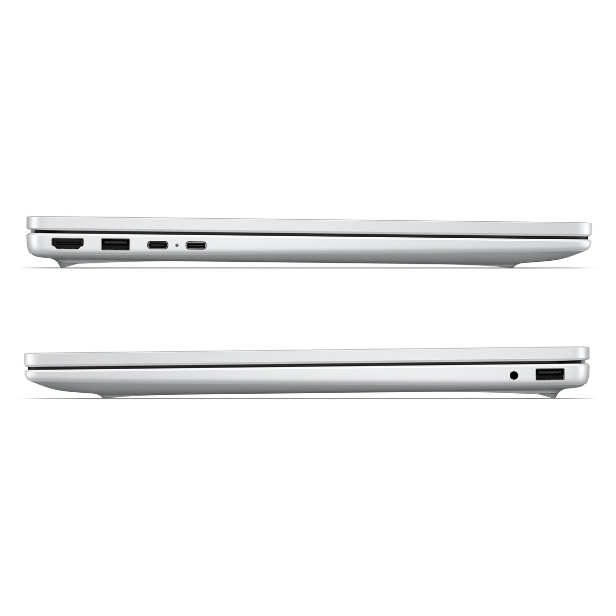 Hp omnibook 3 laptop ai 17-dg0013ndx (e10krea) 17.3 (zilver | core 3 304 | intel graphics | 8 gb | 512 gb ssd)