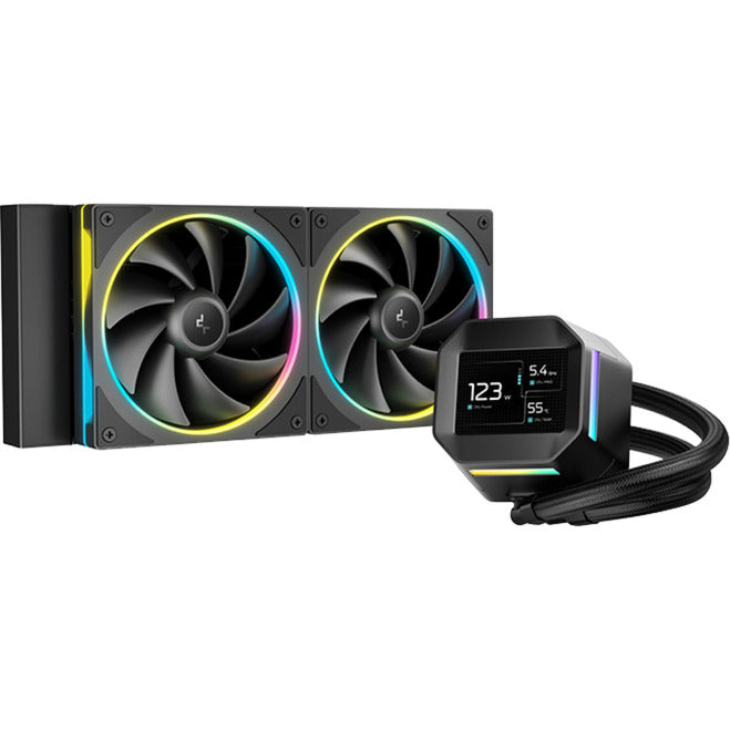 Deepcool lm240 waterkoeling (zwart)