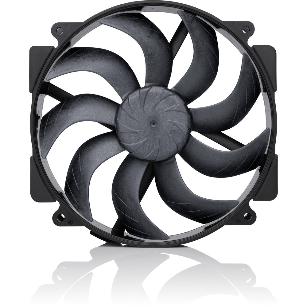 Noctua nf-a14x25r g2 pwm chromax.black case fan (zwart, 140 x 140 x 25 mm)