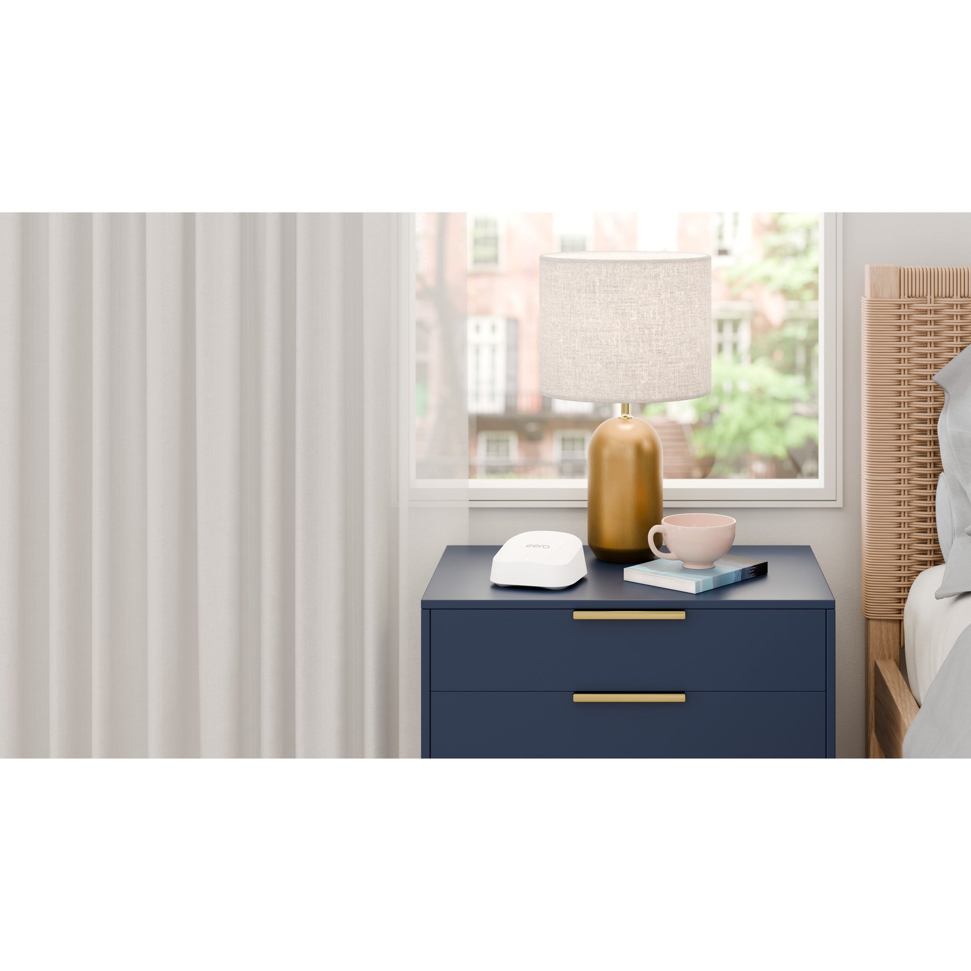 Eero 7 mesh wifi system, 3 stuks mesh router (wit)