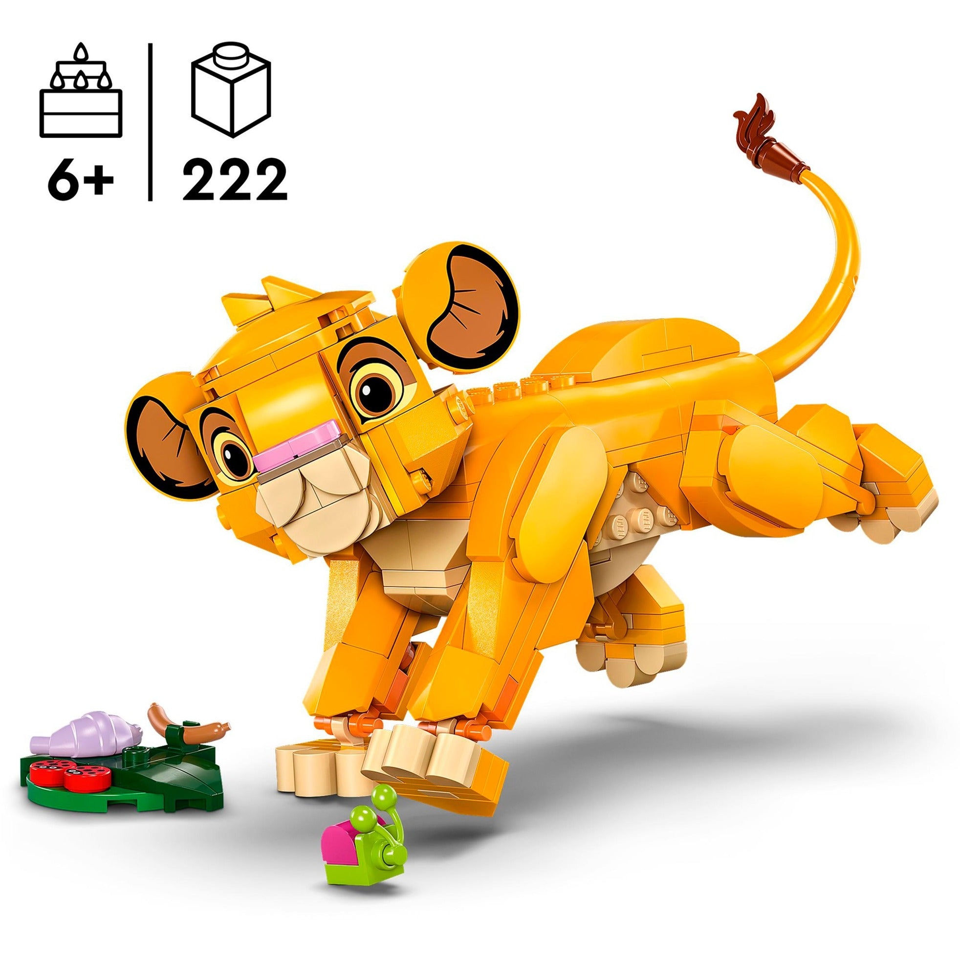 Lego disney simba de leeuwenkoning als welp - 43243