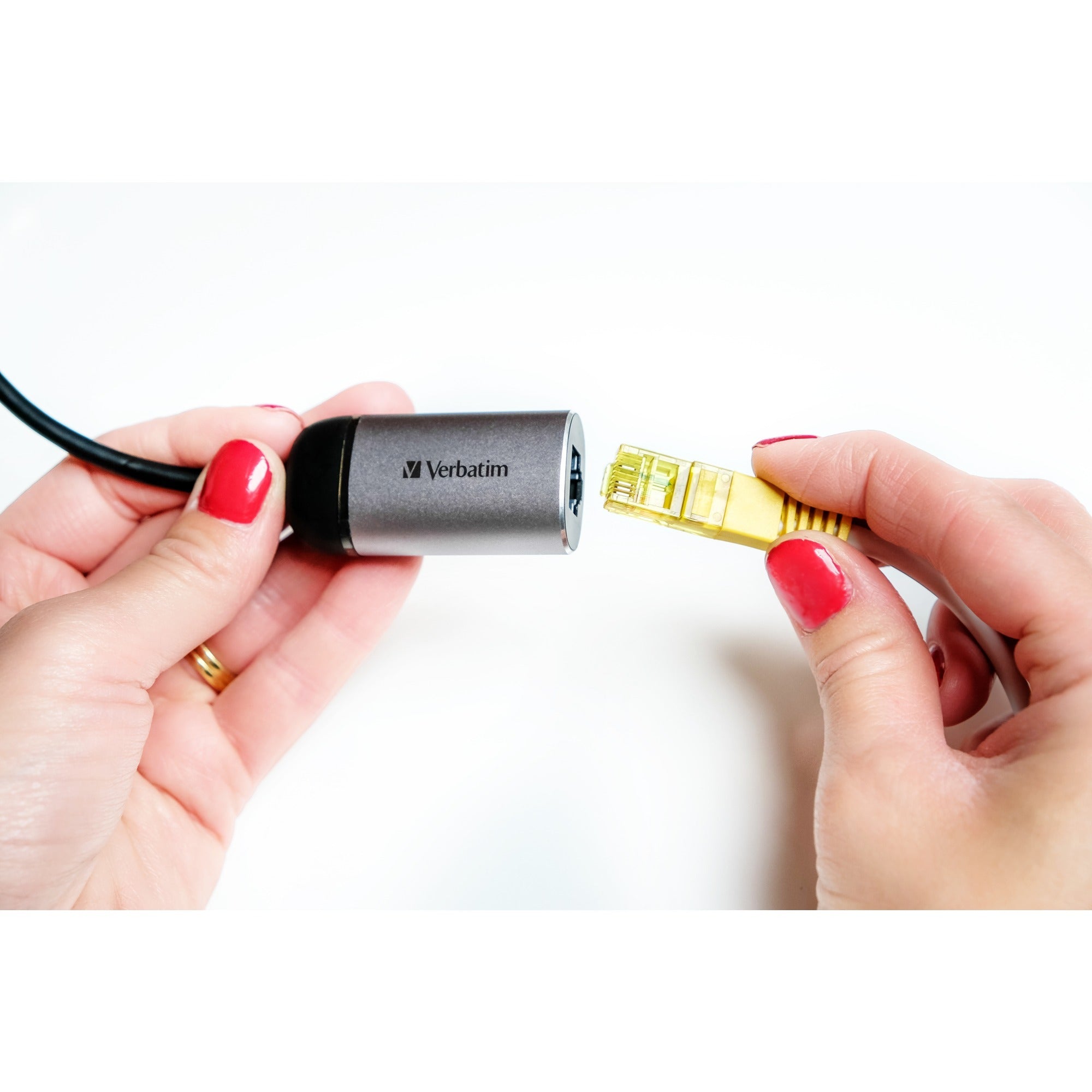 Verbatim Verbatim USB 3.2 Gen 1-adapter, USB-C > RJ-45