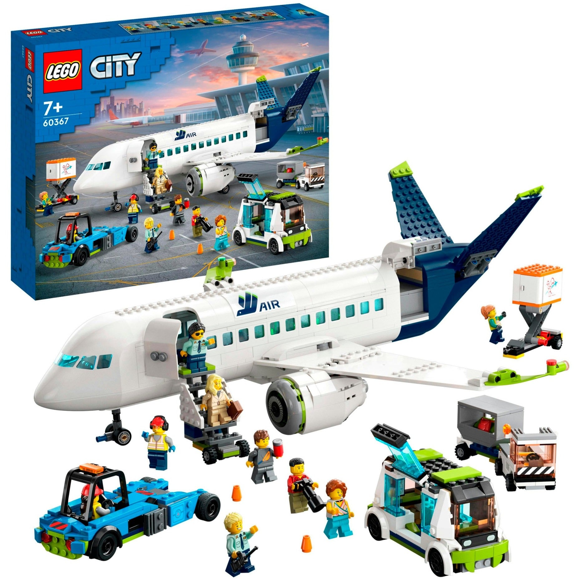 Lego city 60367 passagiersvliegtuig